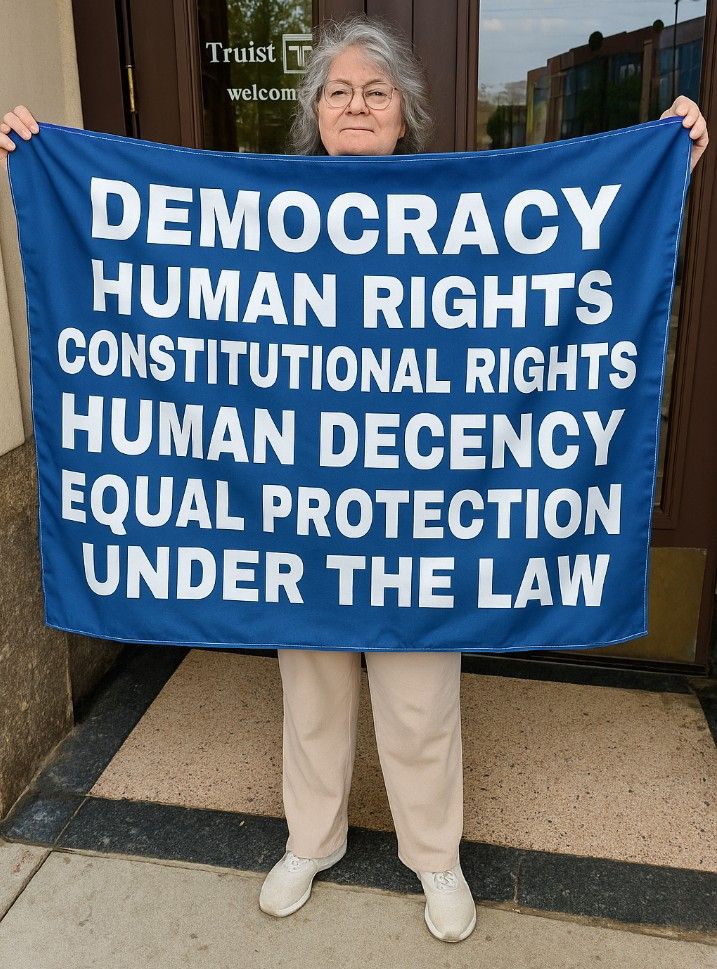 Democracy 
Human rights 
Constitutional rights 
Human decency 
Equal protection under the law 