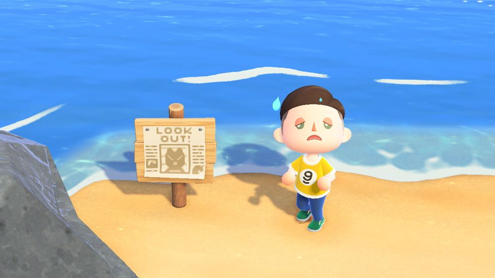 A poster warning people of Redd with text saying "Look Out!" at the top, as well as a mugshot of Redd.