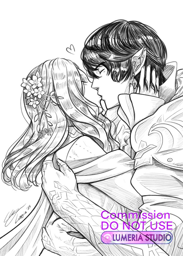 Couple huggin and kissing 