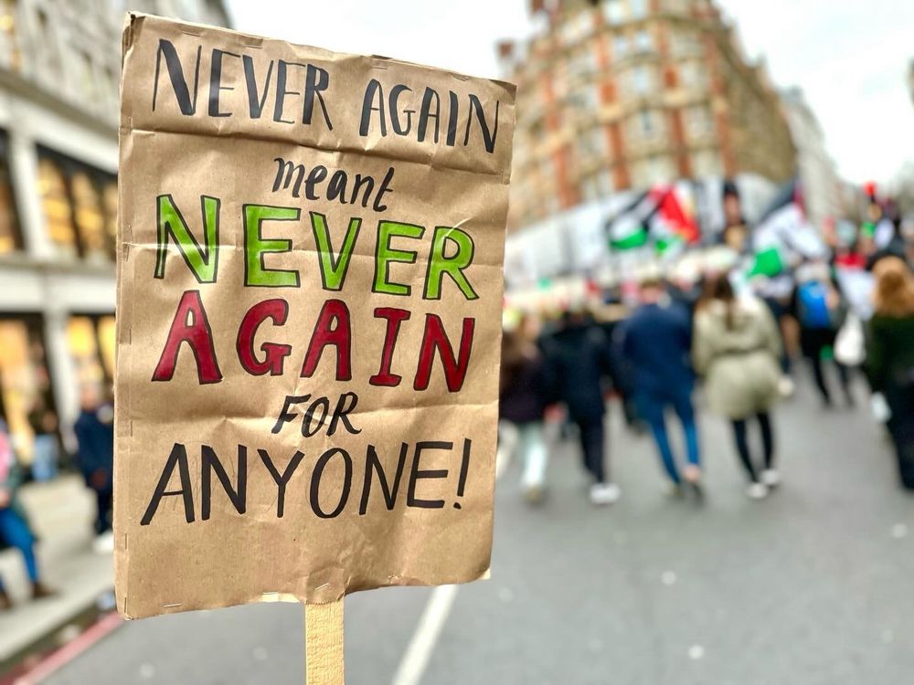 Never again meant Never Again for anyone!