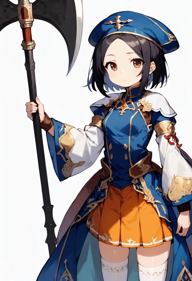 斧使いさん (battle axe girl)