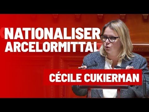 Cécile Cukierman défend la nationalisation d'ArcelorMittal au Sénat
