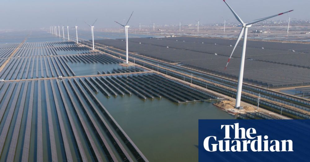 China building two-thirds of world’s wind and solar projects