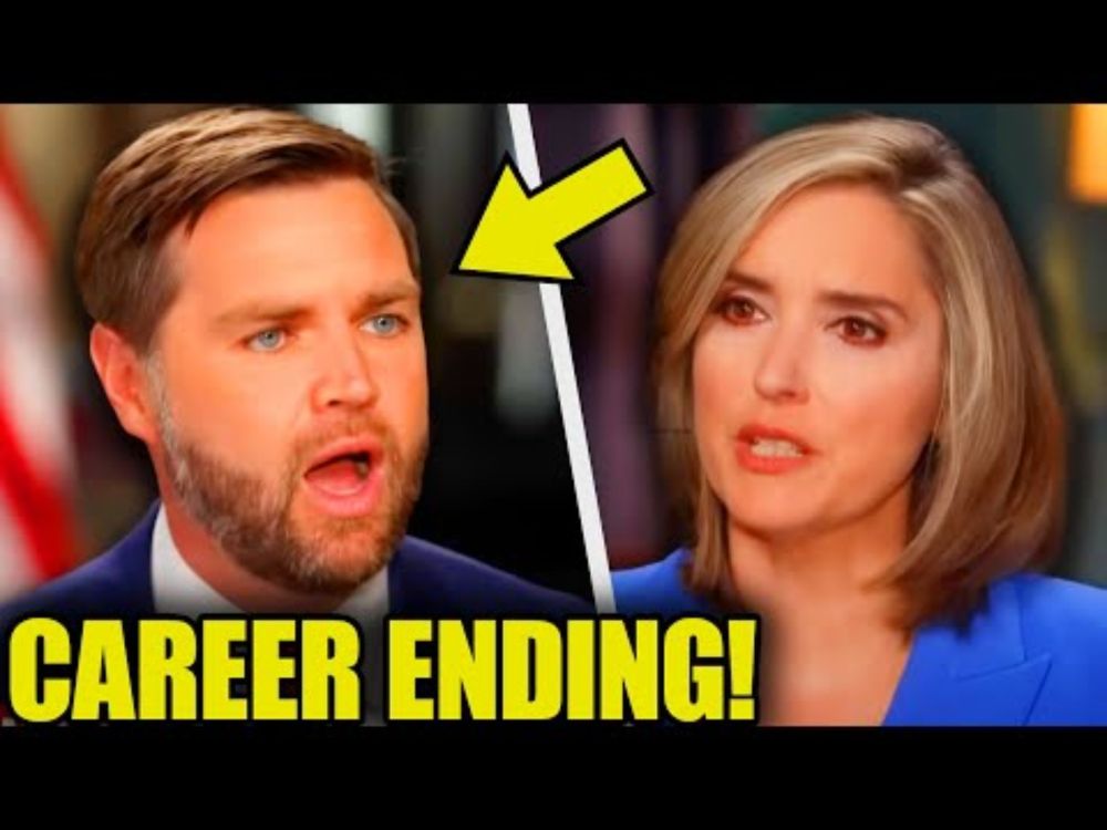 JD Vance VISIBLY CRUMBLES in CAREER ENDING Interview!