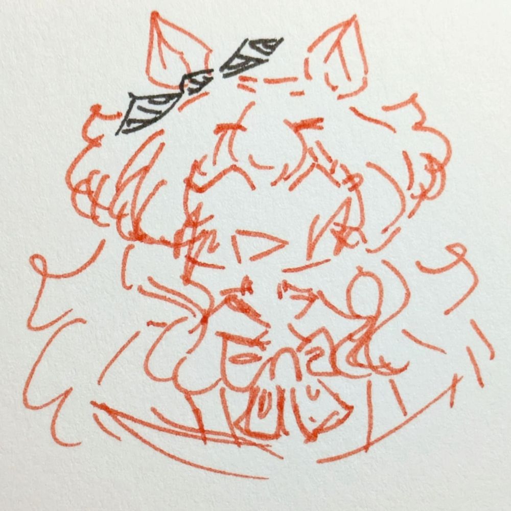 Mayano Top Gun but she's happy and drawn from a reference 