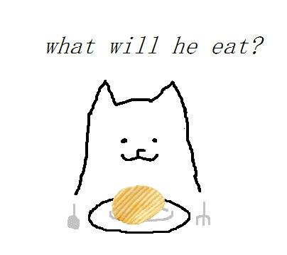Toby fox preparing for a very large meal