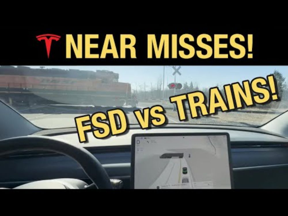 DANGER: Tesla FSD Robotaxi Can Miss Railroad Crossing Arms!