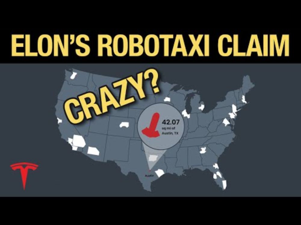 Elon's WILD Claim: Tesla Robotaxis to Cover Half US by 2025!