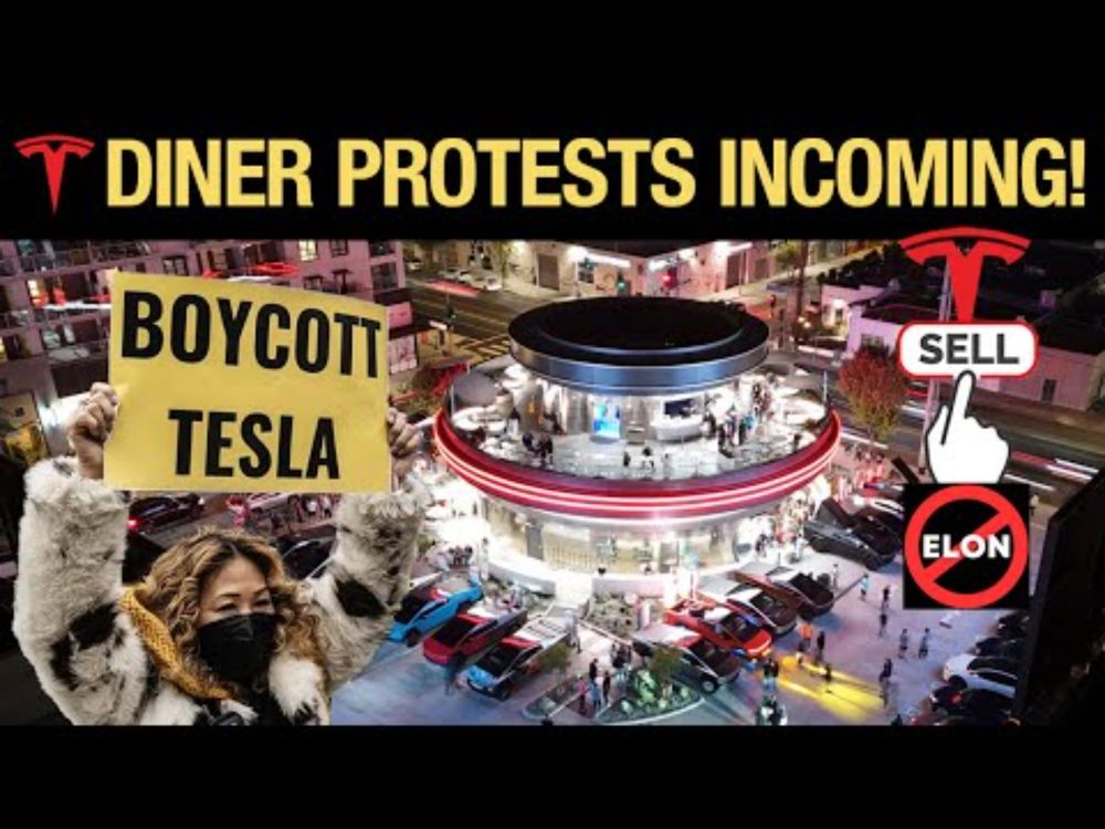 Anti-Elon Musk Protesters to Target New Tesla Diner