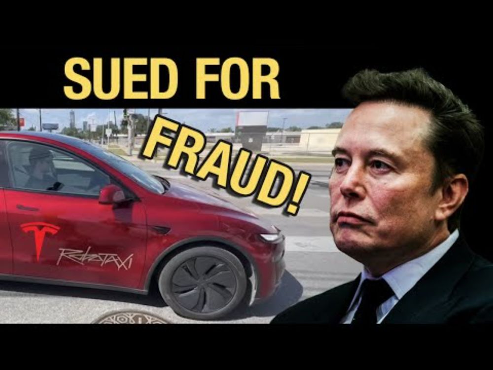 Musk Tesla Sued for Fraud Over Robotaxi Claims