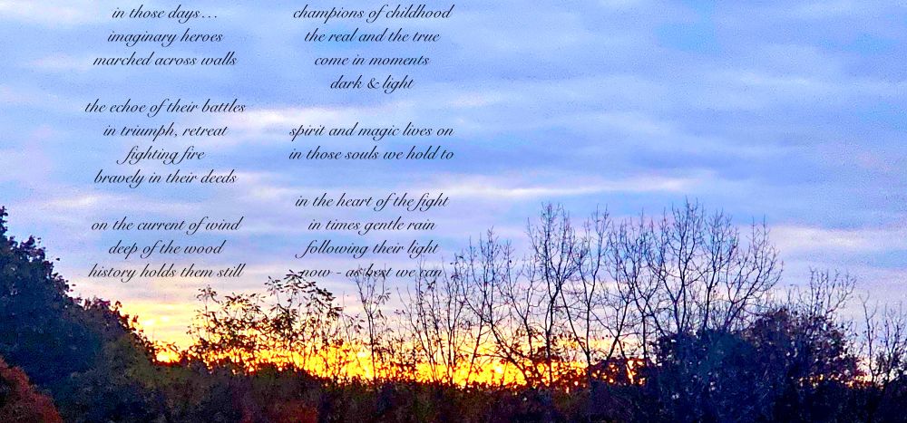 10/26 first golden blush of sunrise