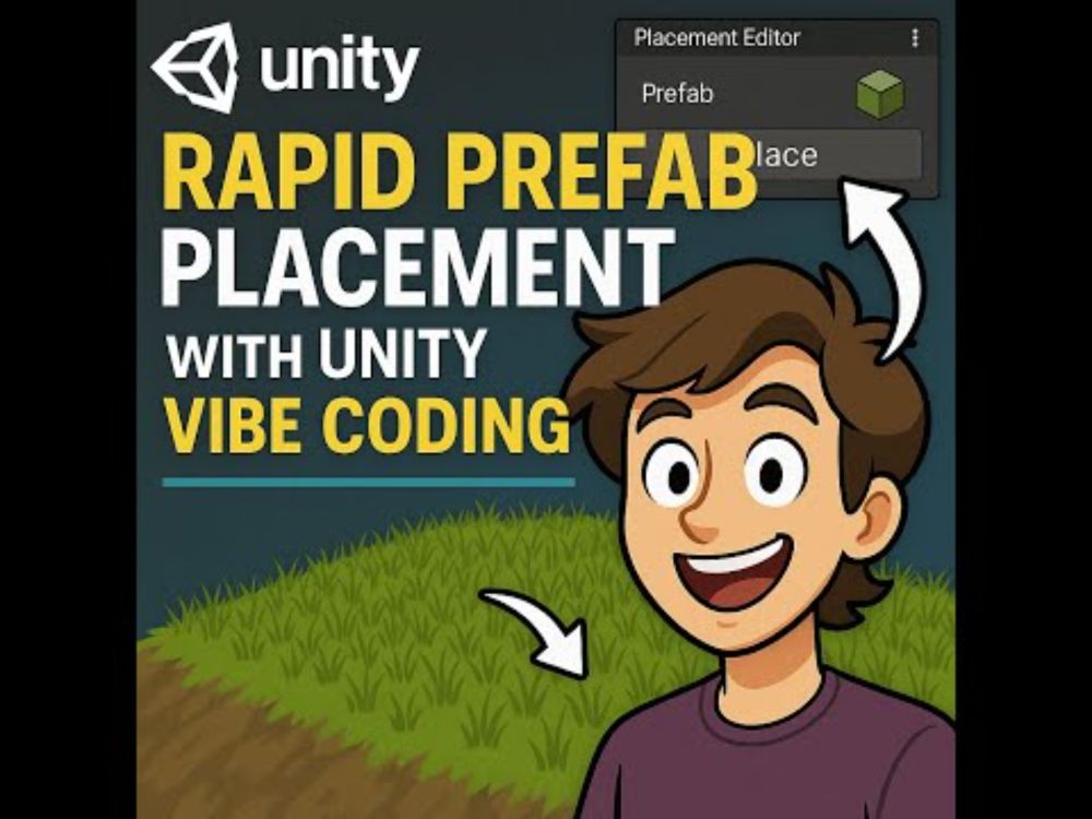 Rapid Prefab Placement -- Unity Vibe Coding w/ VS Code - Accelerate Your Dev Pipeline