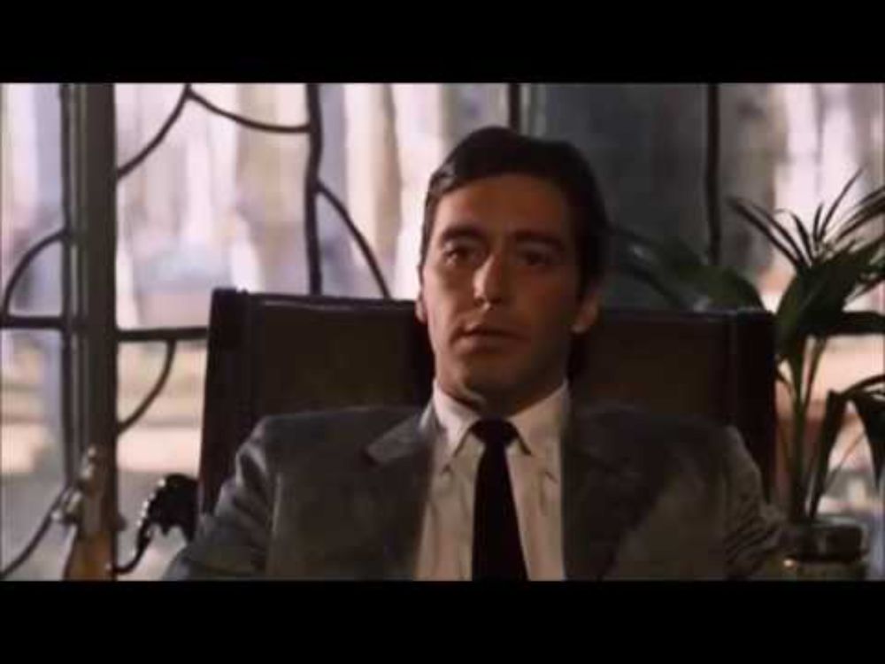 The Godfather, my offer is nothing