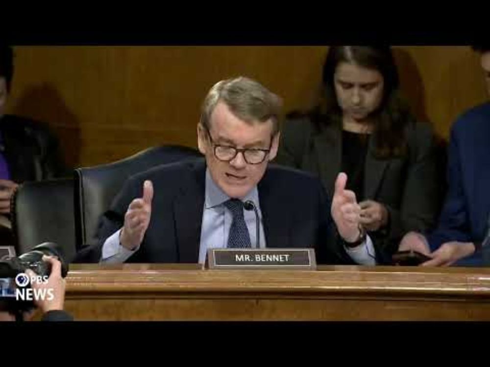 WATCH: Sen. Bennet questions Gabbard in confirmation hearing