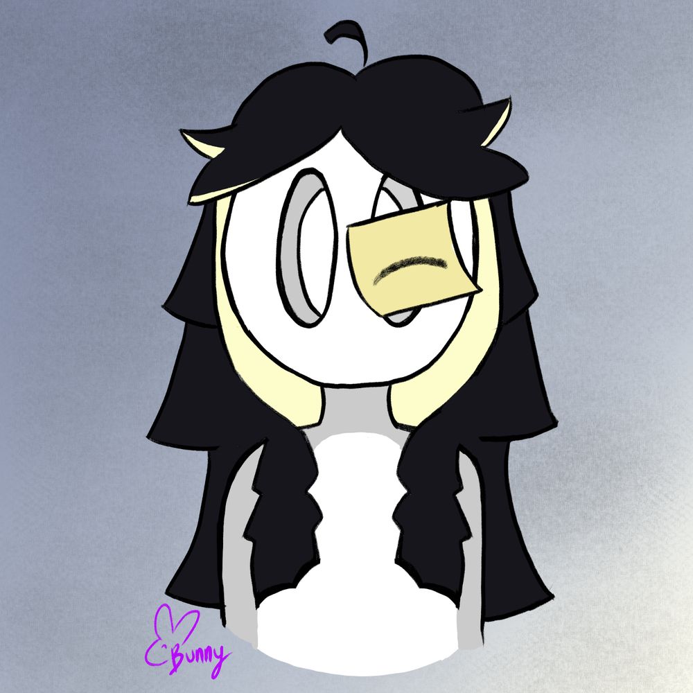 Head bust drawing of Worm/lorem_ipsum!