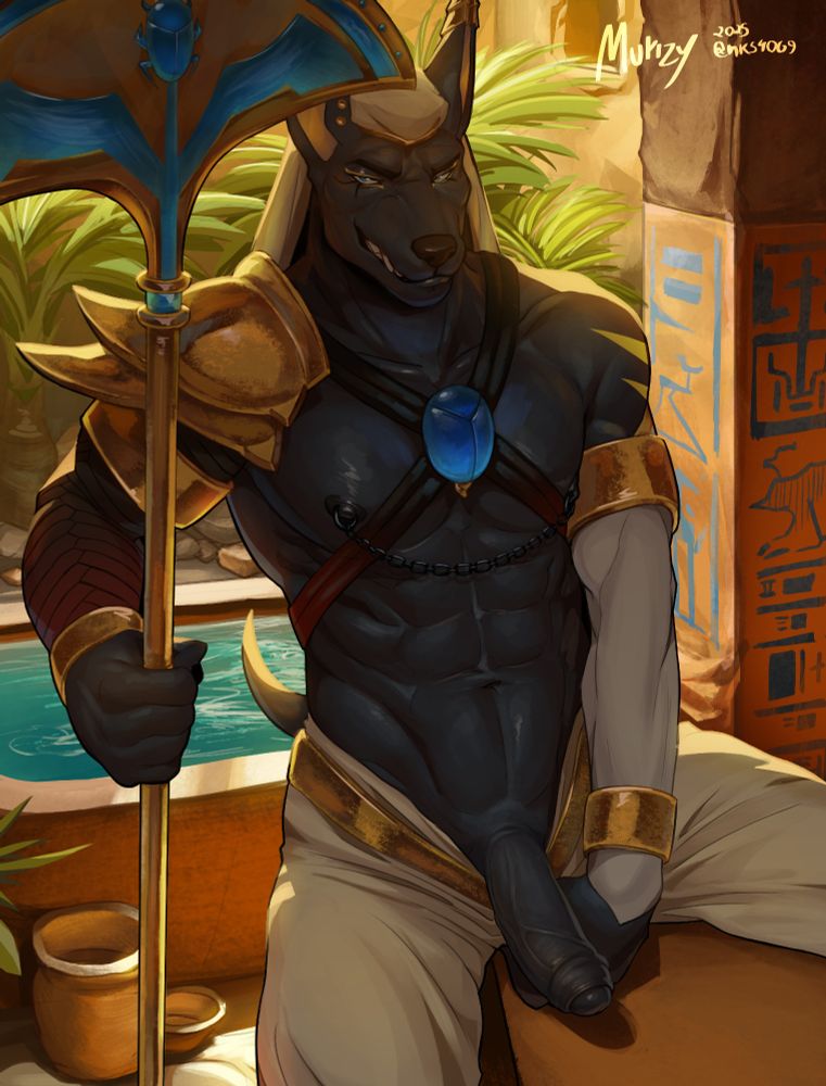 Lyra WhiteCoal Kaelyn Idow Anubian Jackal