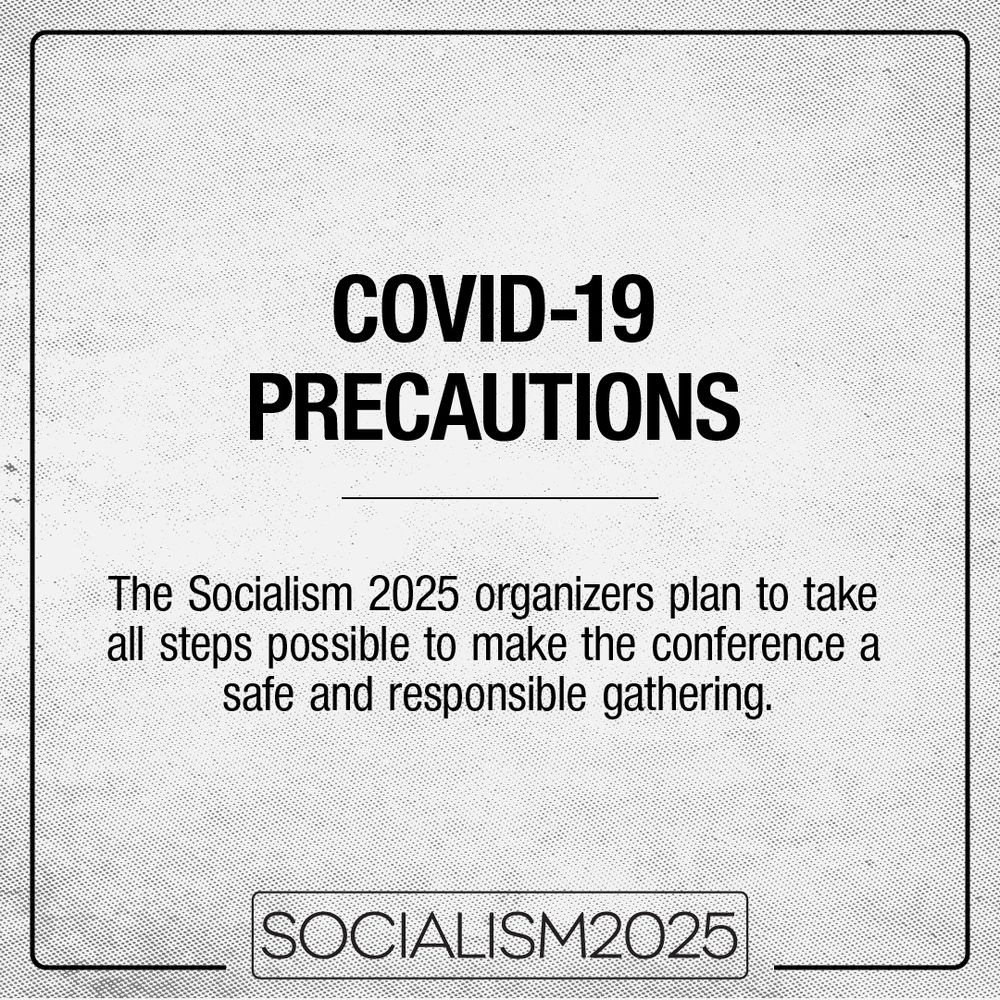 COVID-19 Precautions at Socialism 2025