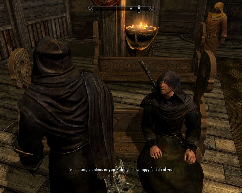 Sven: Congratulations on your wedding. I'm so happy for both of you.