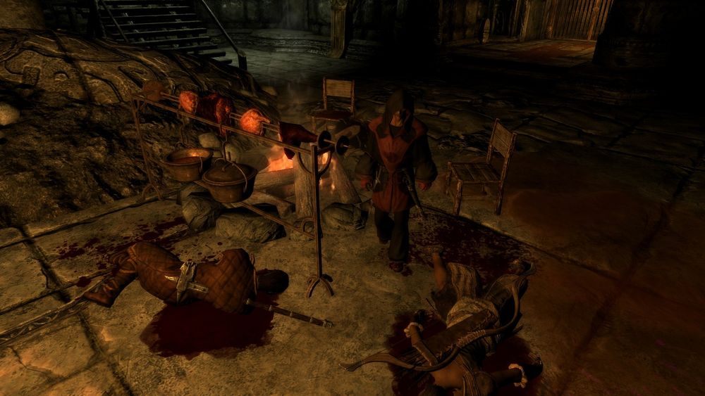 던전 안의 bandit 캠프를 차지한 보스머