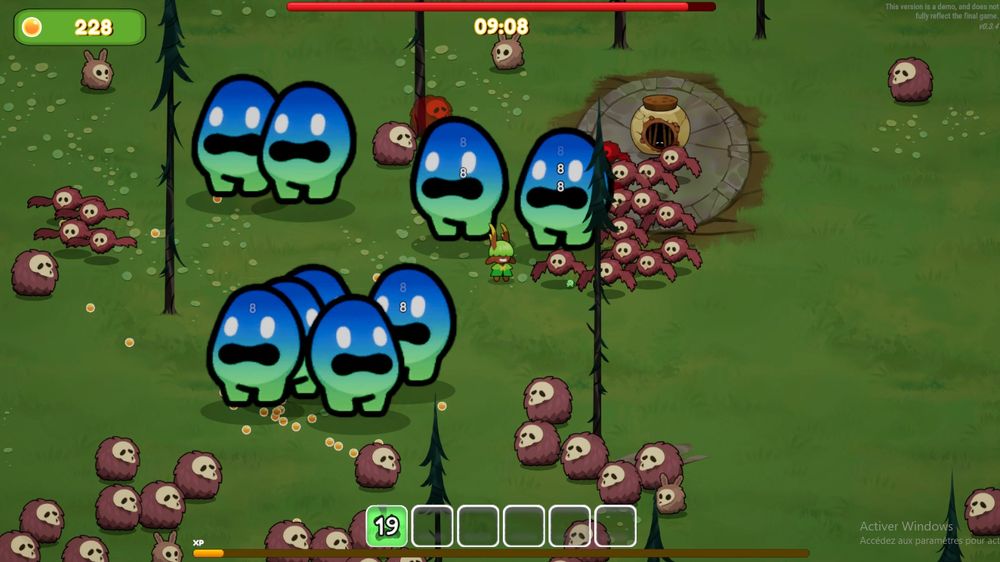 Chumini: Tiny Army screenshot display anormally big Chuminis