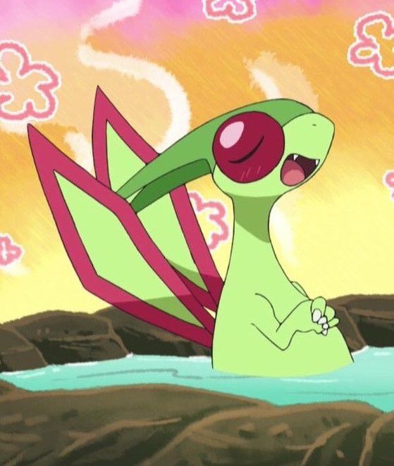Flygon chilling in the water