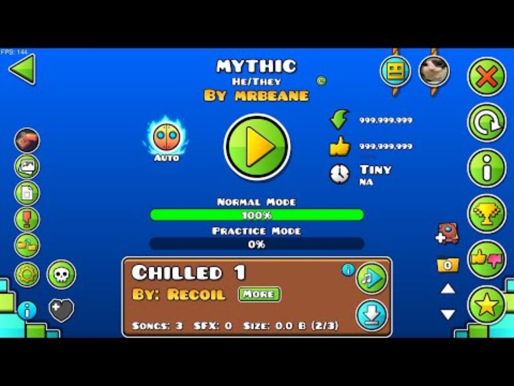 HACKED Mythic Auto??????? - Geometry Dash