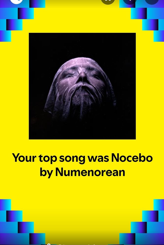 My spotify warp song, nocebo by numenorean