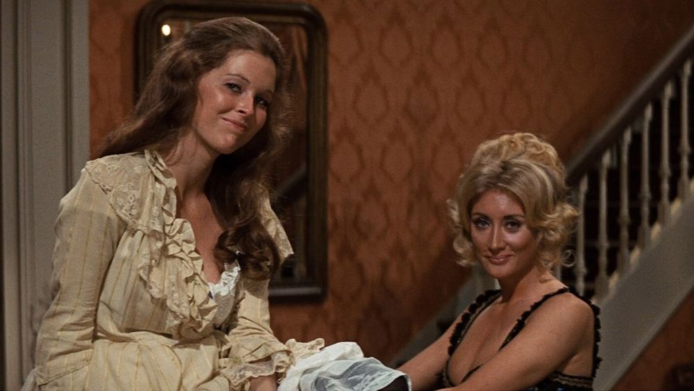 Westworld saloon girl robots, 1973
