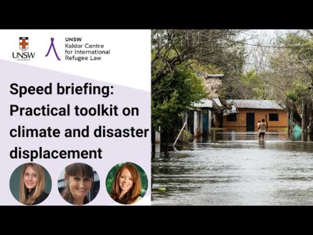 Speed briefing - Practical toolkit on climate and disaster displacement