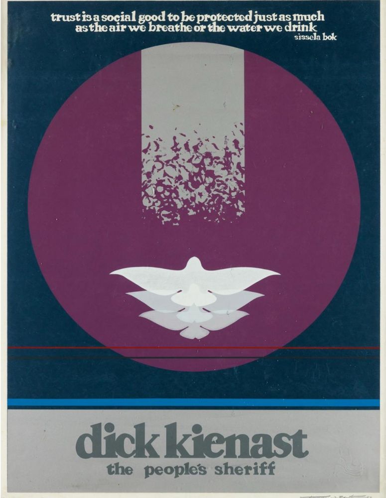 Thomas Benton, Dick Kienast for sheriff