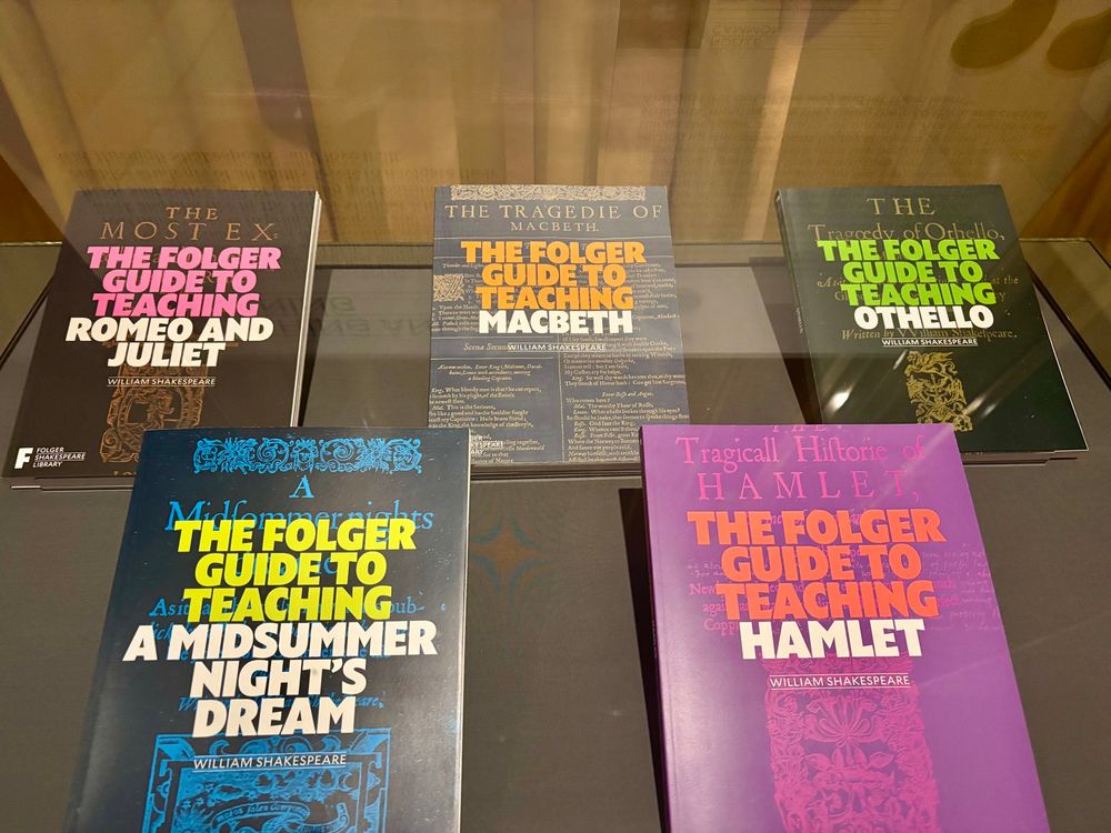 Shakespeare text books for teachers. 