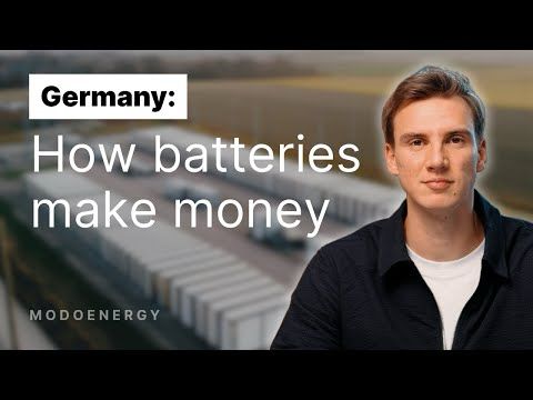 Germany: How Batteries Make Money