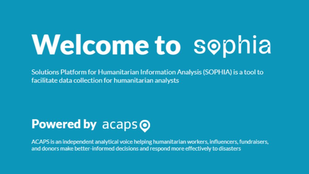 Unveiling Sofia: Reflections on ACAPS' AI Tool Revolutionizing Humanitarian Analysis