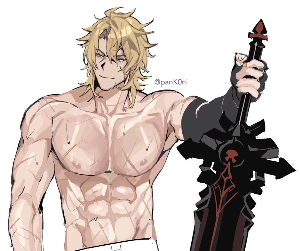 [Artist: @panK0ni on Twitter. ]