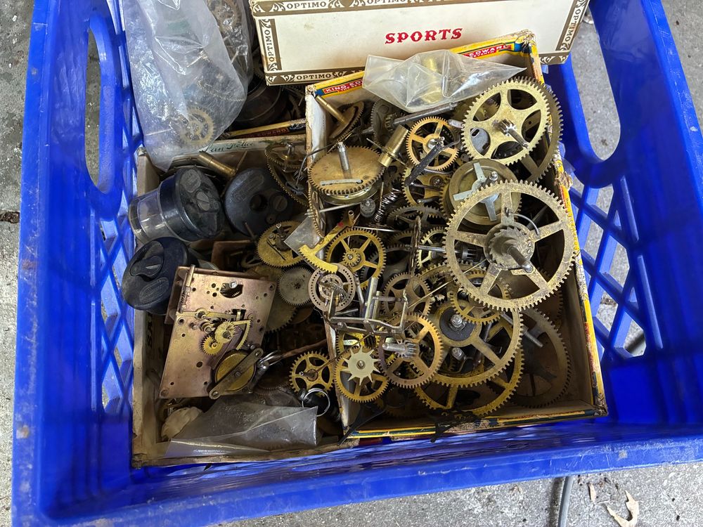 A box full of little gears