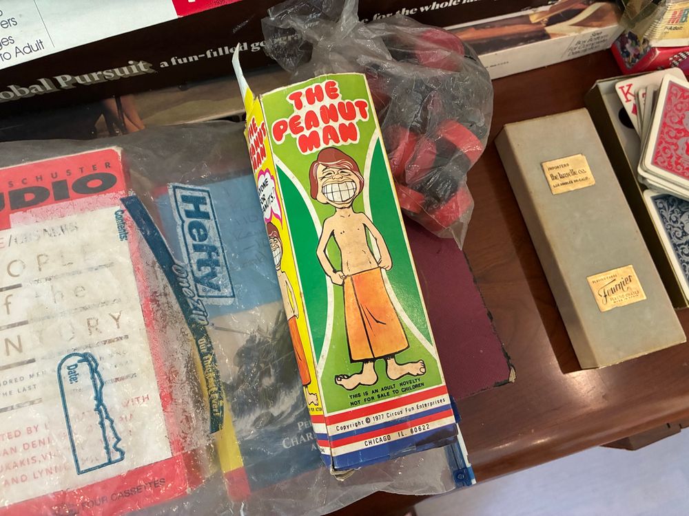 A boxed The Peanut Man old toy