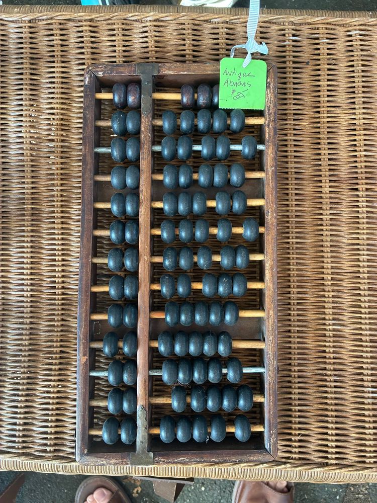 An abacus for sale for $35