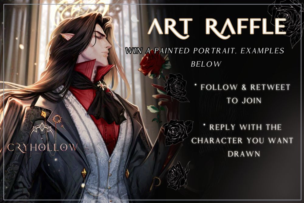 𝐀𝐳𝐮𝐫: #Artraffle / Art raffle time, thank you for 300 !! ✨ Follow & RT  to join ✨ Reply with the character you want drawn Ends 30th NOVEMBER —  Bluesky