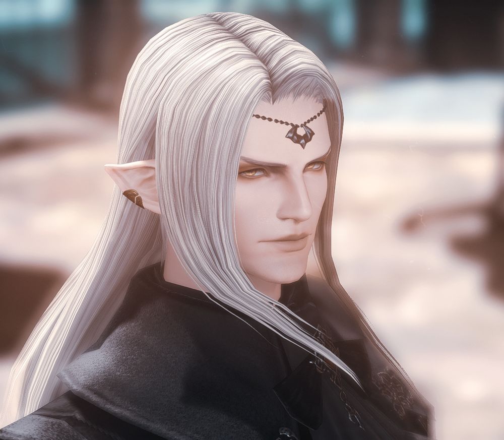 ash blond elezen