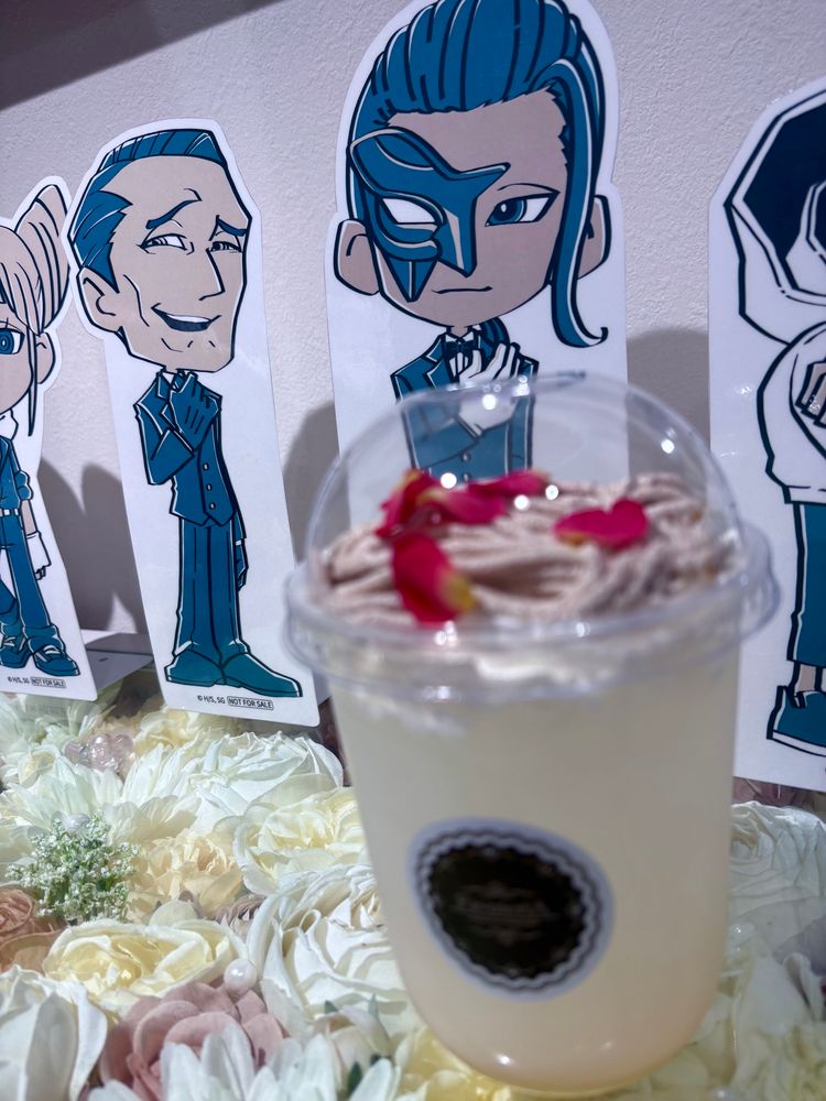 都市伝説解体センター、ガイドさんドリンク。