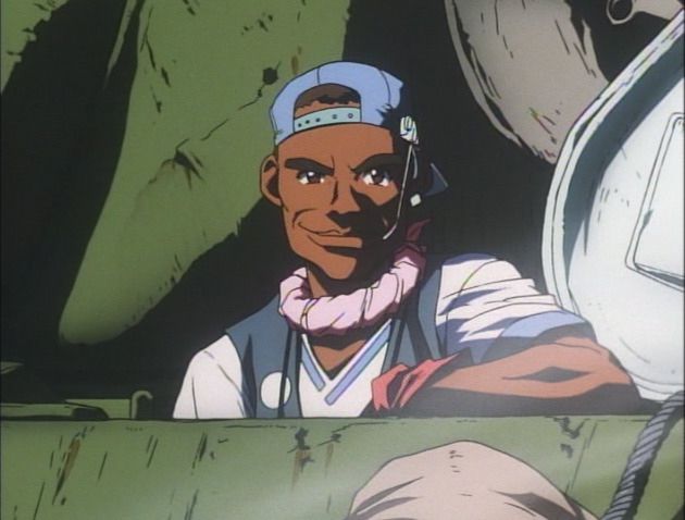 Miles smiling while looking at the viewer 