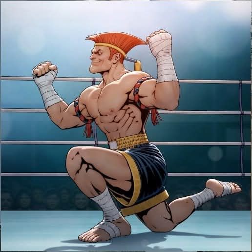 Adon from Sagat's SF6 World Tour Mode.