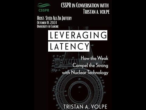 CSSPR Webinar Series: Ali Zia in Conversation with Dr. Tristan Volpe