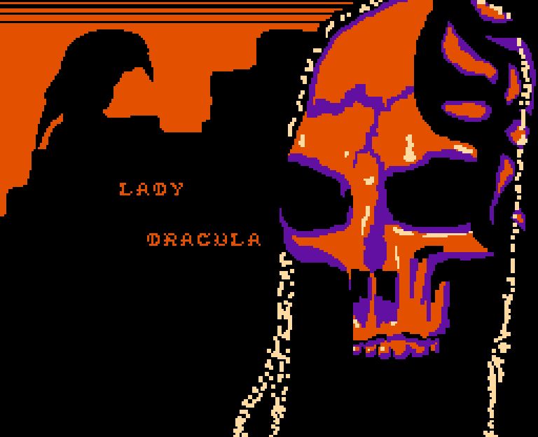 Lady Dracula treasury level background / poster