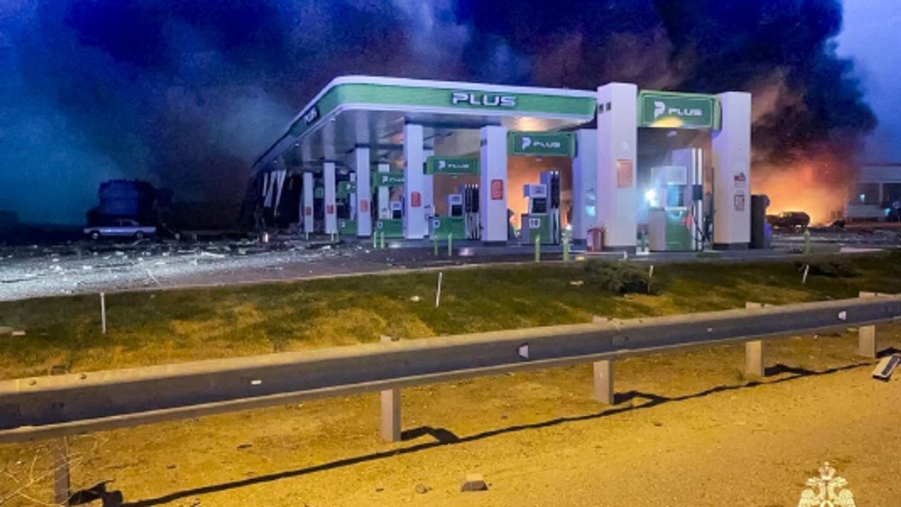 An explosion and fire at a service station kills 13 in Russia’s Dagestan