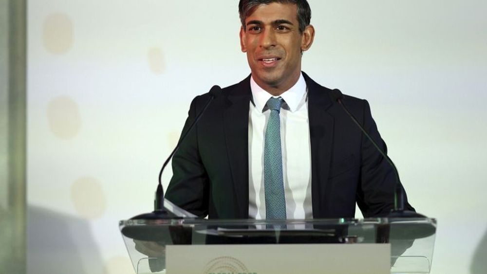 UK leader Rishi Sunak urges world to use AI and science to end malnutrition