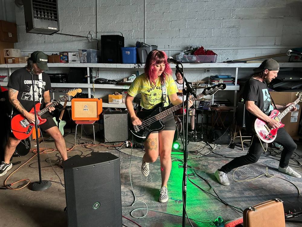 granger the band playing live on stage