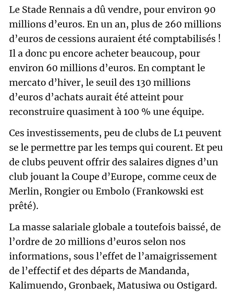 Extrait article ouest france