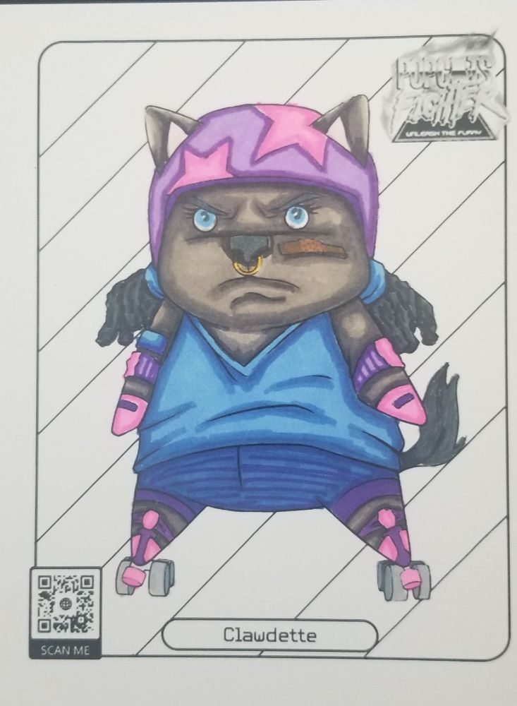 Amanda Panda using alcohol markers.