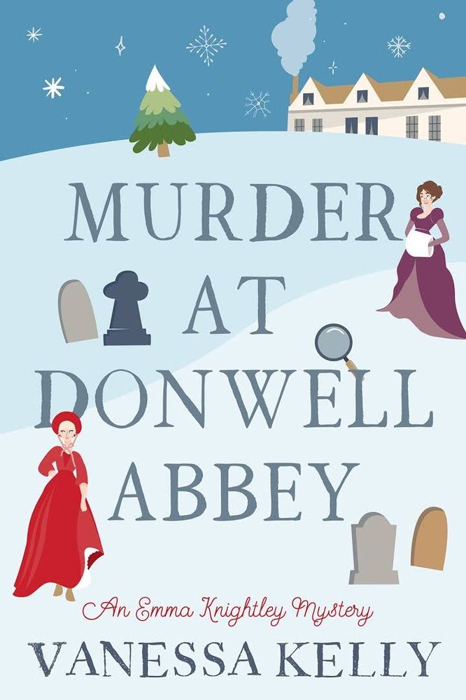 Book cover for Murder at Donwell Abbey by Vanessa Kelly